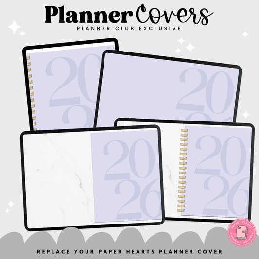 Purple 2026 Cover - Planner Club Exclusive