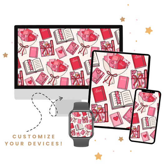 I Love Books Wallpaper