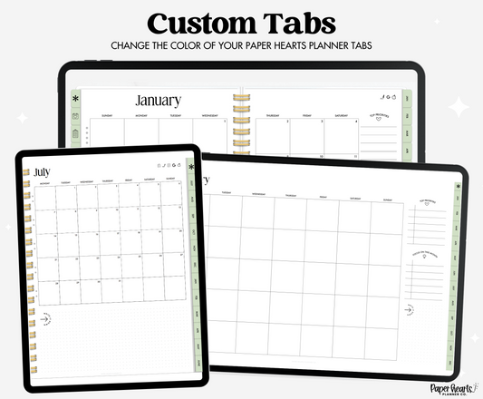 Under The Sea Green Tabs