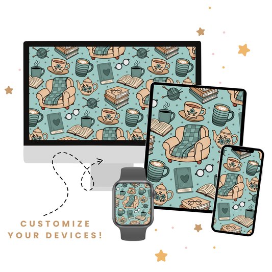 Cozy Reading Wallpaper