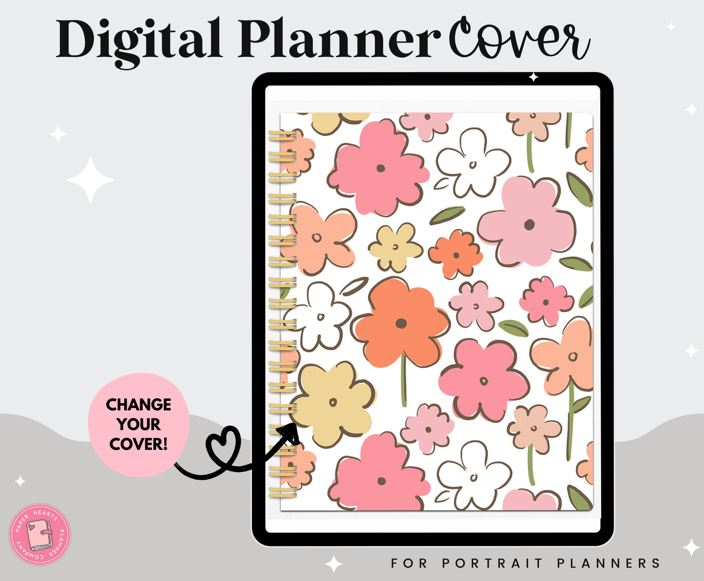 Garden Flowers Portrait Cover