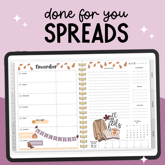 All The Fall Feels DFY Spread