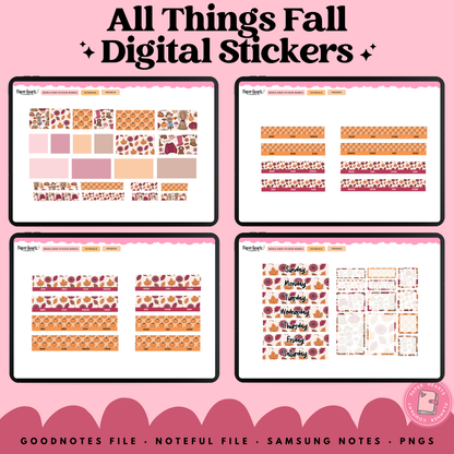 All Things Fall Stickers