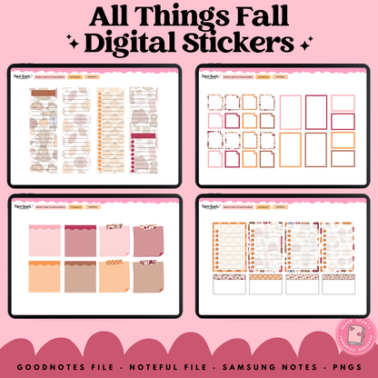 All Things Fall Stickers