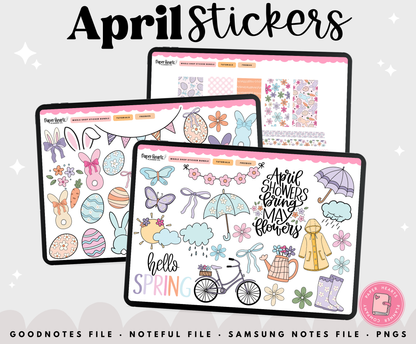 April 2025 Stickers