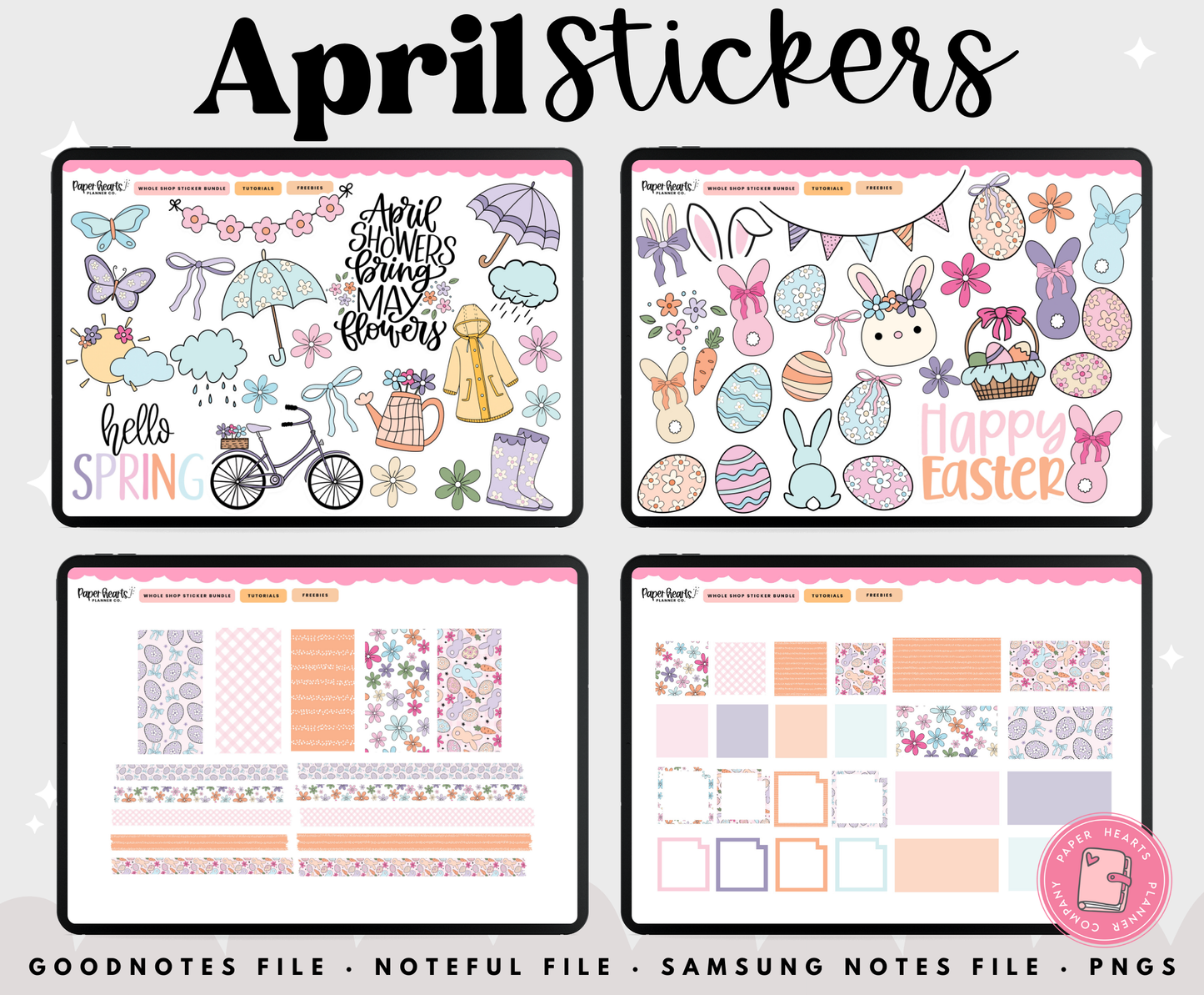 April 2025 Stickers