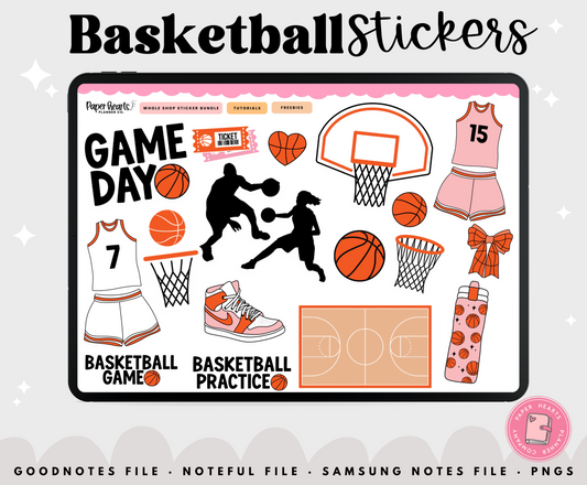 Basketball Stickers