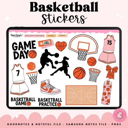 Basketball Stickers