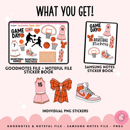 Basketball Stickers