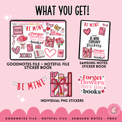 Be Mine February Stickers