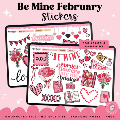 Be Mine February Stickers