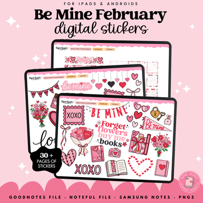 Be Mine February Stickers