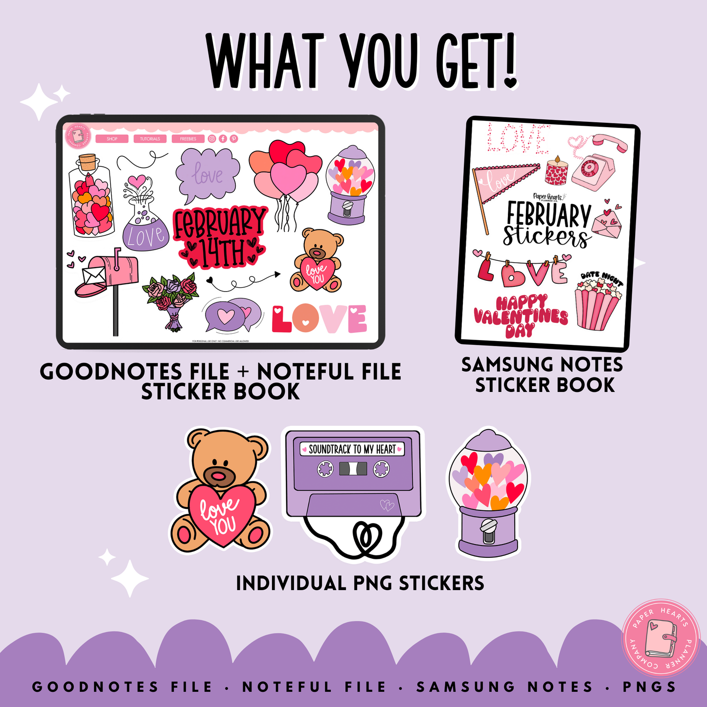 Be My Valentine Stickers