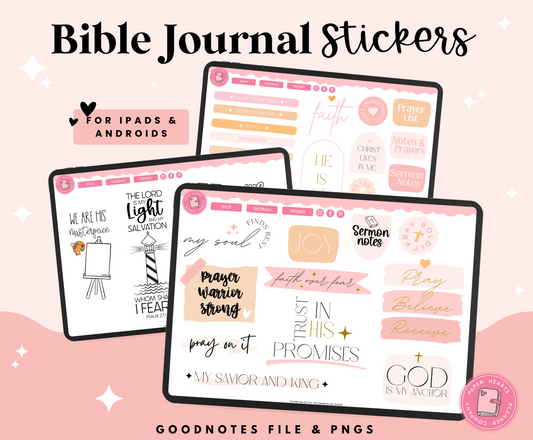 Bible Journal Stickers