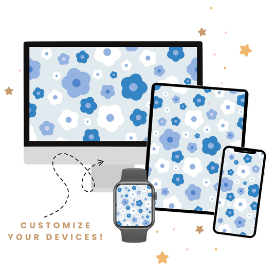 Blue Flowers Wallpapers