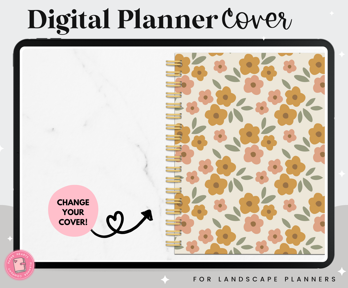 Boho Flowers Cover