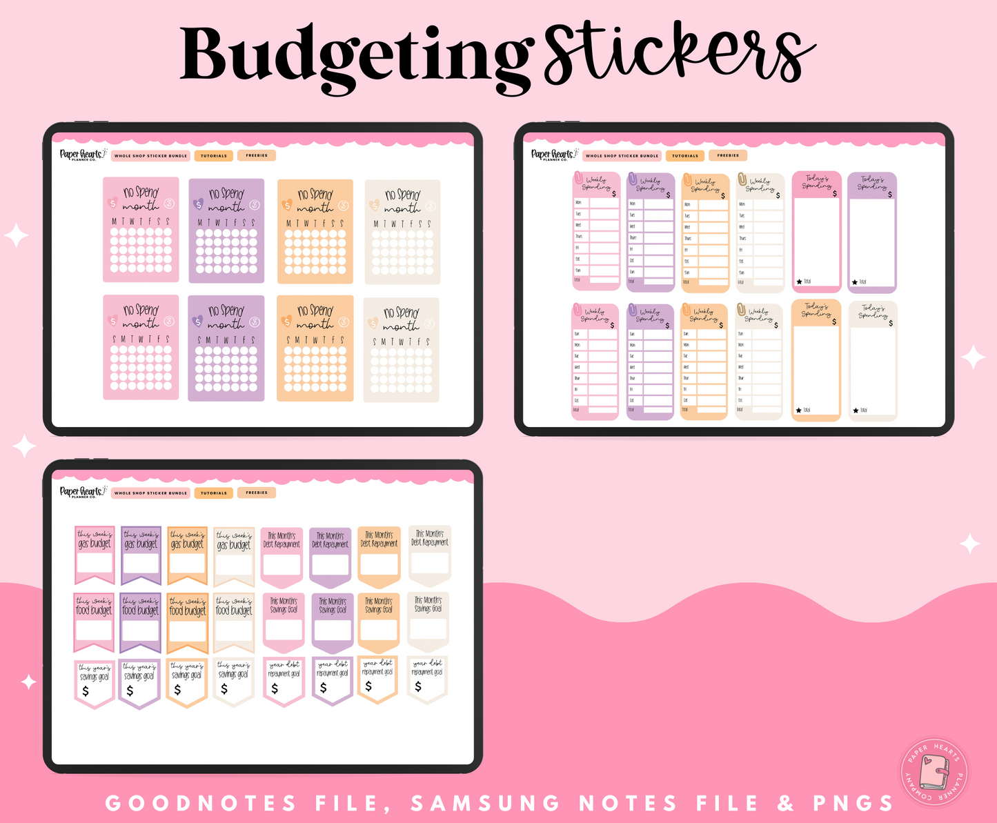 Budgeting & Finance Stickers