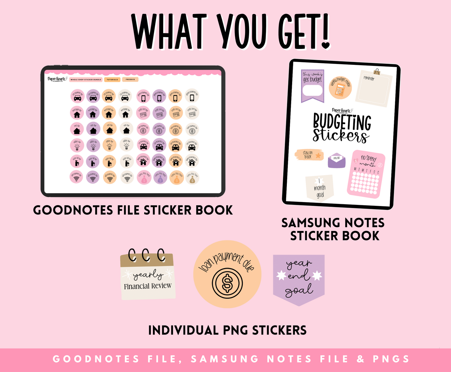 Budgeting & Finance Stickers