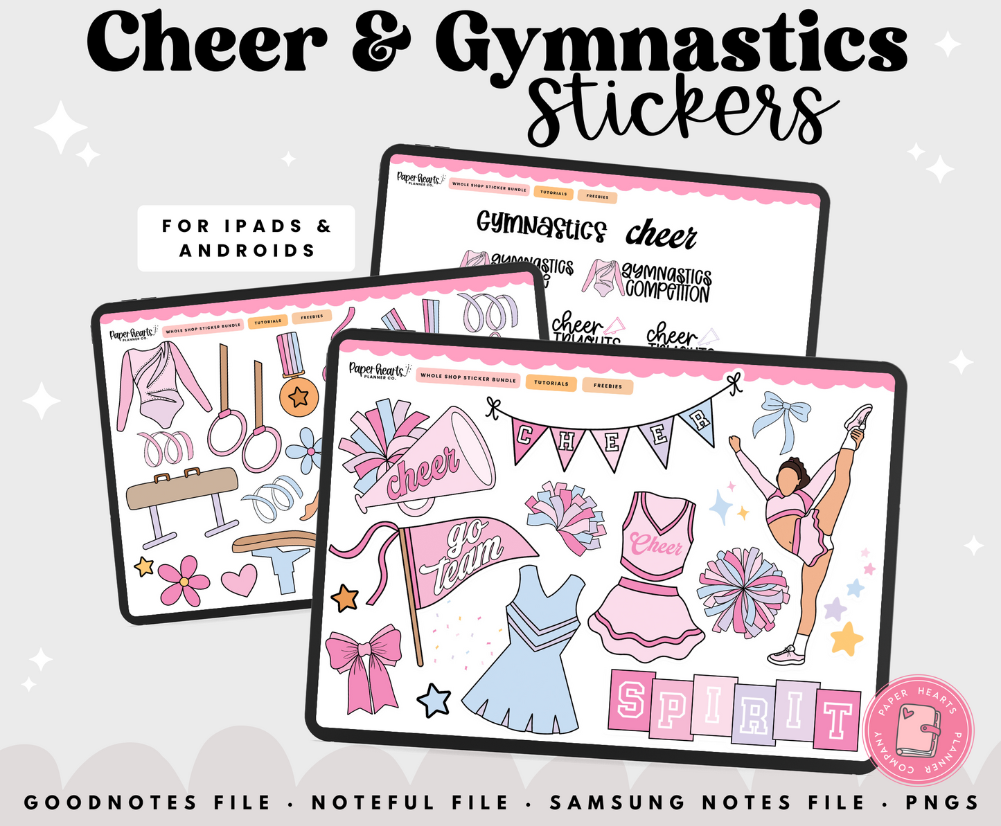 Cheer & Gymnastics Stickers