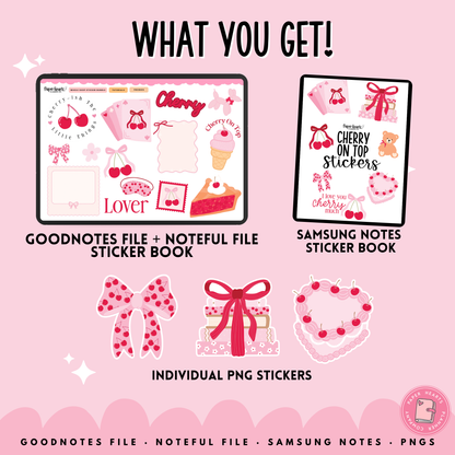 Cherry On Top Stickers