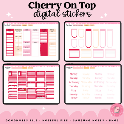 Cherry On Top Stickers