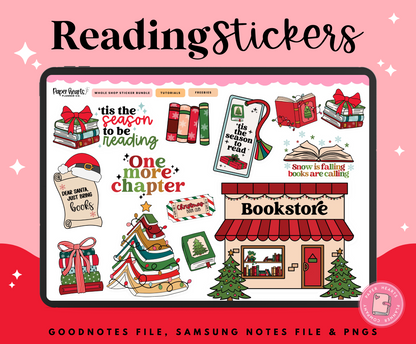 Christmas Reading Stickers