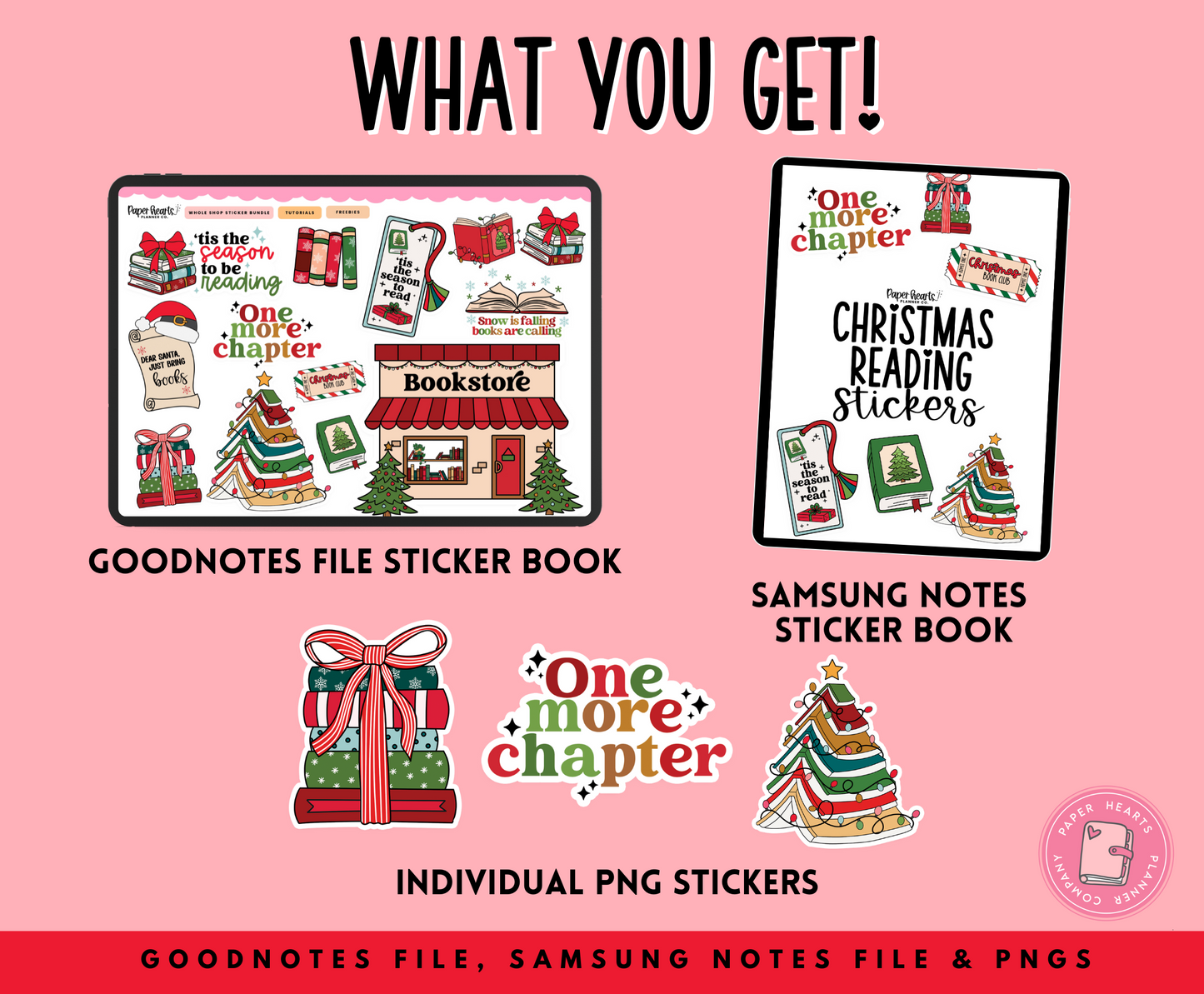 Christmas Reading Stickers