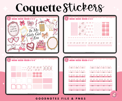 Coquette Stickers