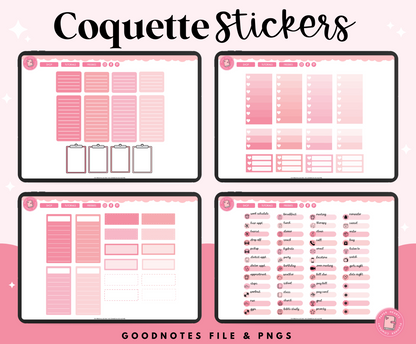 Coquette Stickers