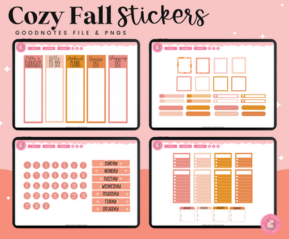 Cozy Fall Stickers