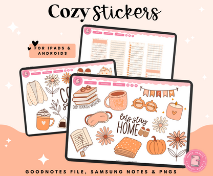 Cozy September Stickers