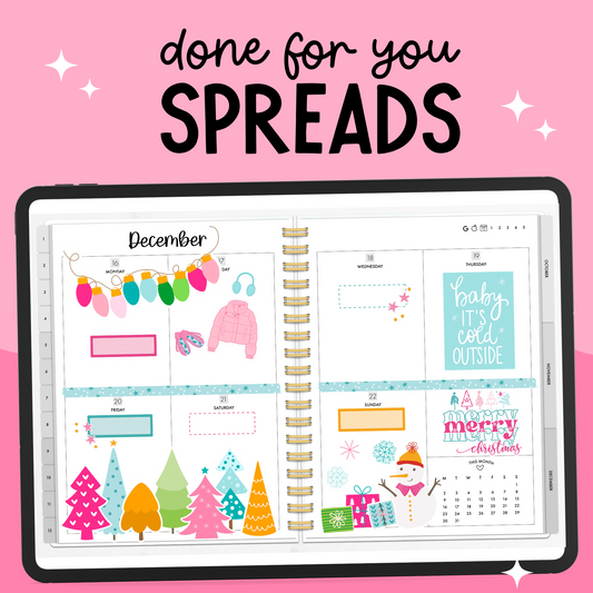 Weekly Merry & Bright DFY Spread