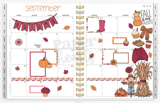 All Things Fall Monthly Done For You Spread