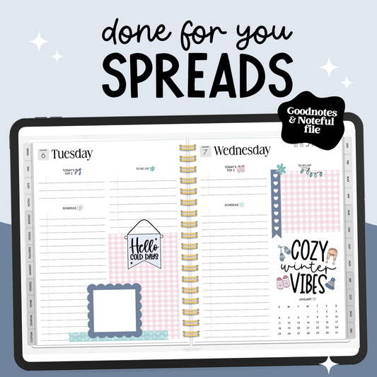 Daily DFY Spread Winter Pink