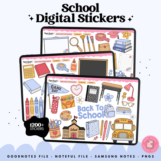 Daisy School Stickers