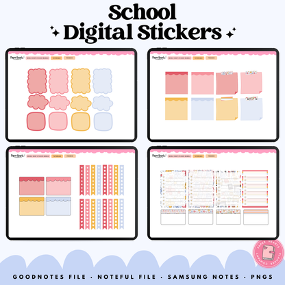 Daisy School Stickers
