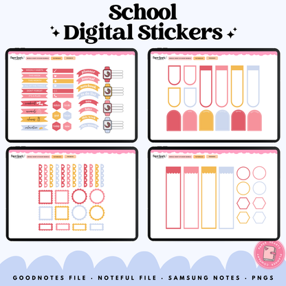 Daisy School Stickers