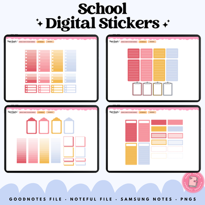 Daisy School Stickers
