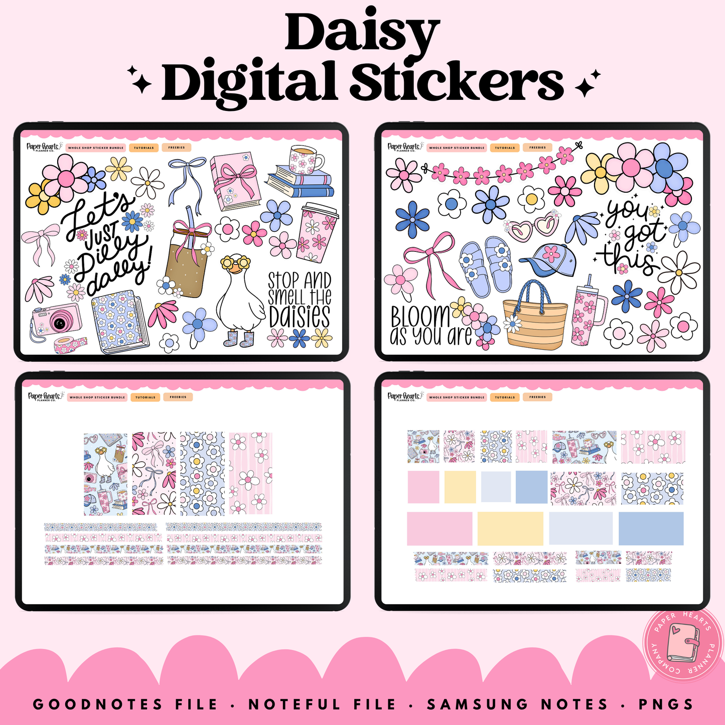 Daisy Stickers - Mini Set