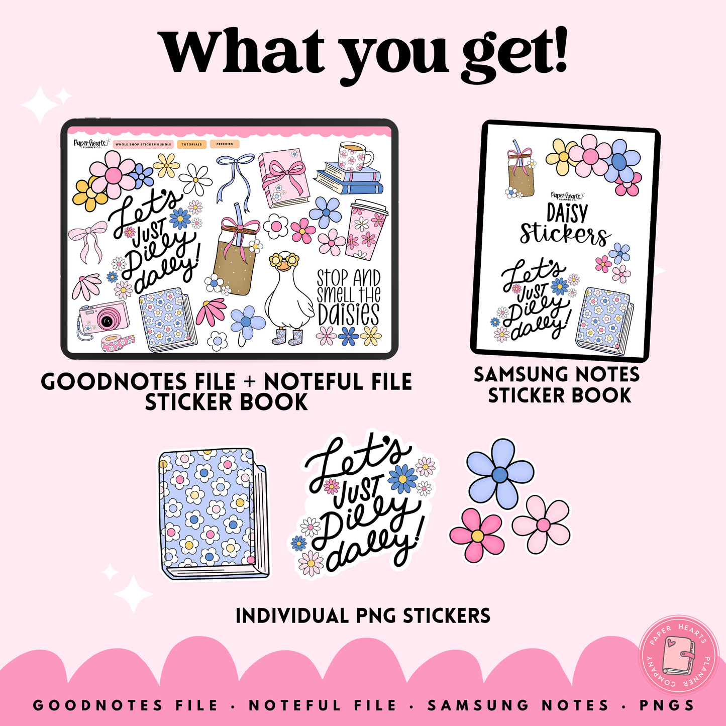 Daisy Stickers - Mini Set