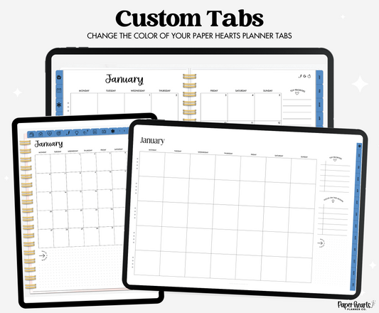 Spring Coquette Dark Blue Tabs 578dc6