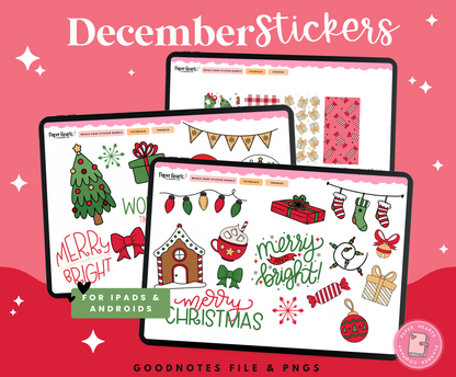 December Stickers