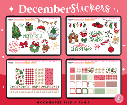 December Stickers