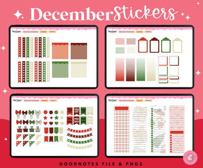 December Stickers