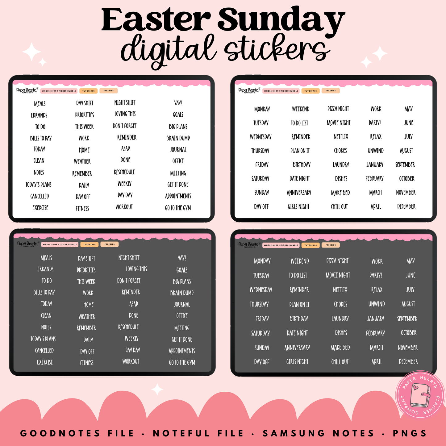 Easter Sunday Stickers