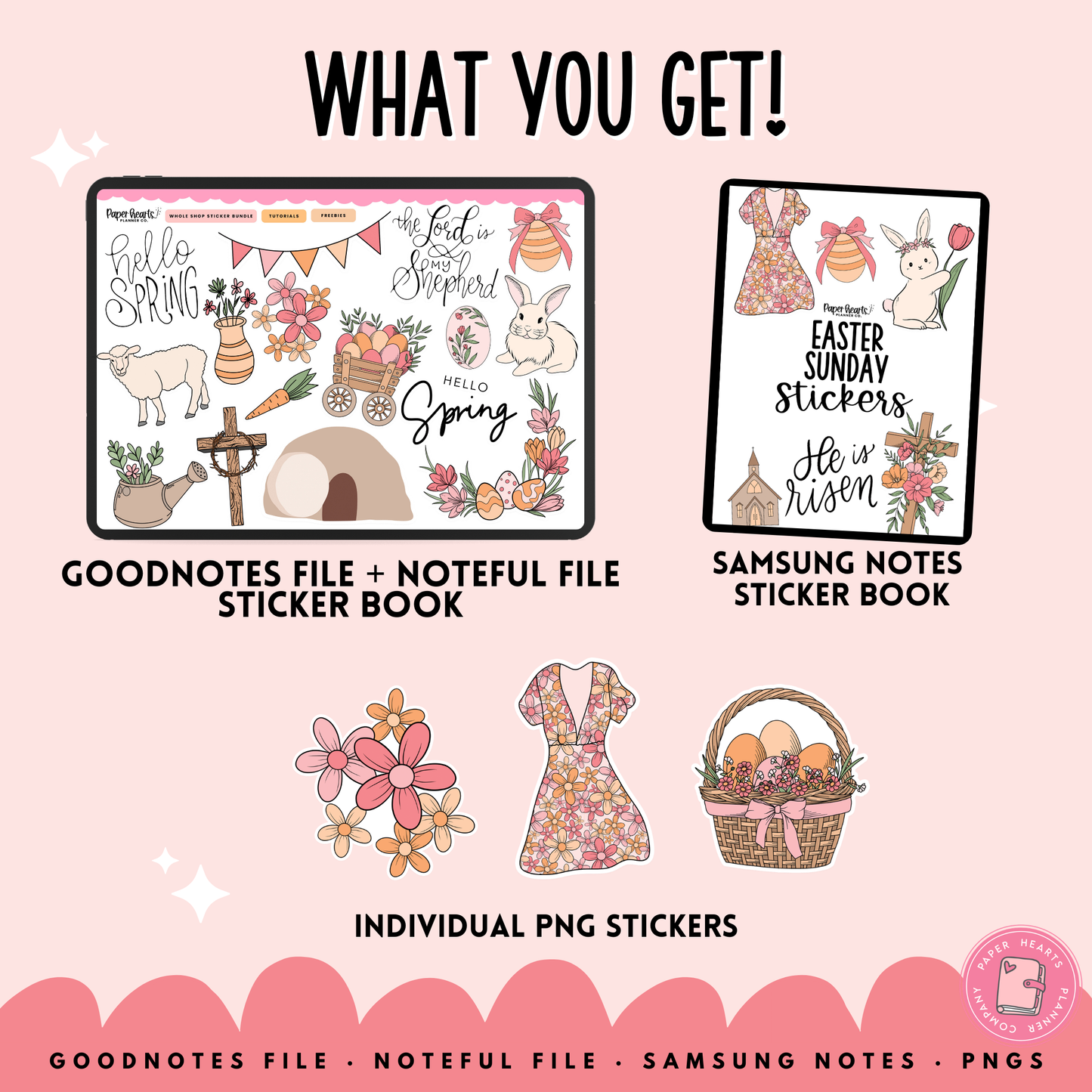 Easter Sunday Stickers