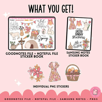 Easter Sunday Stickers