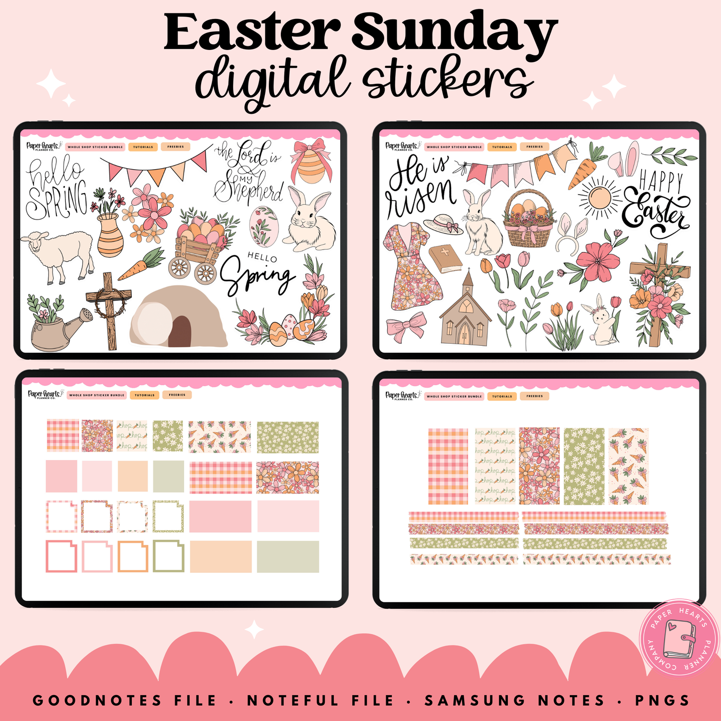 Easter Sunday Stickers