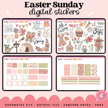 Easter Sunday Stickers