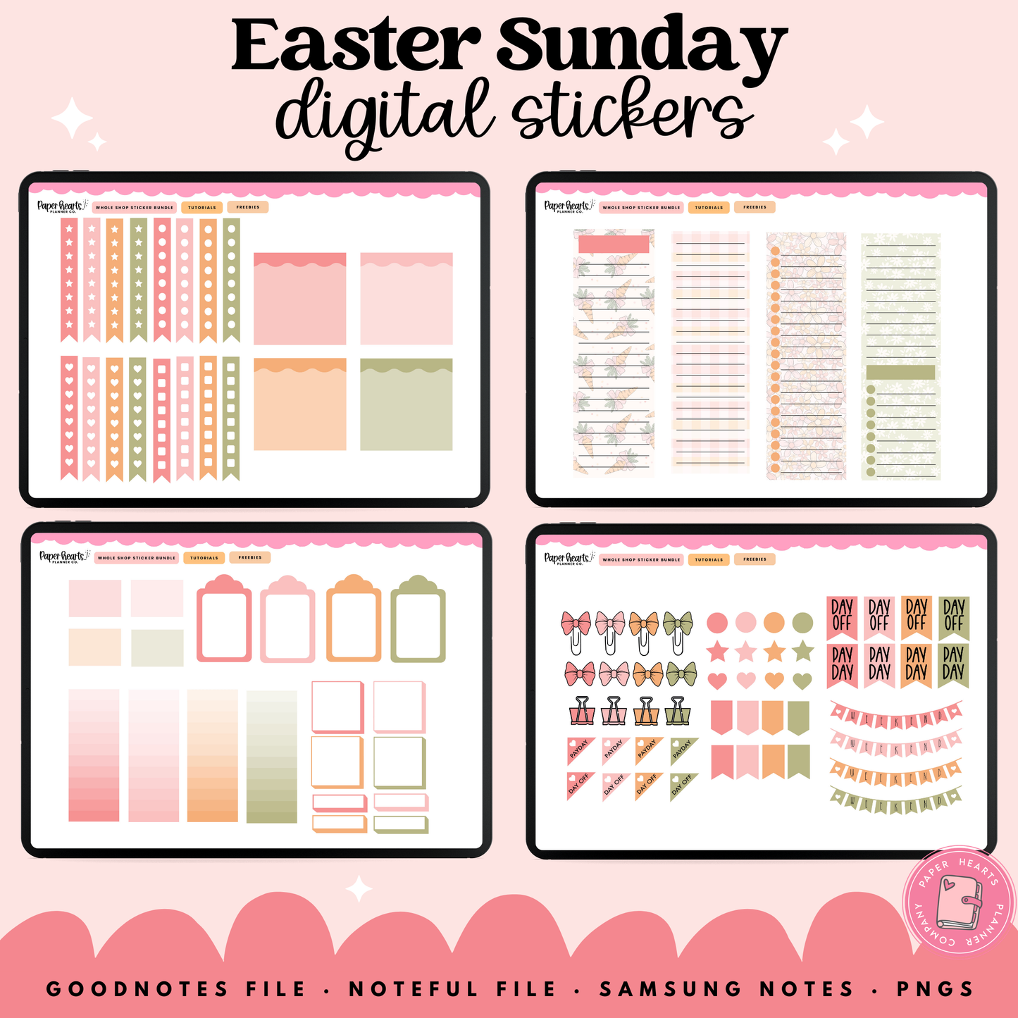 Easter Sunday Stickers